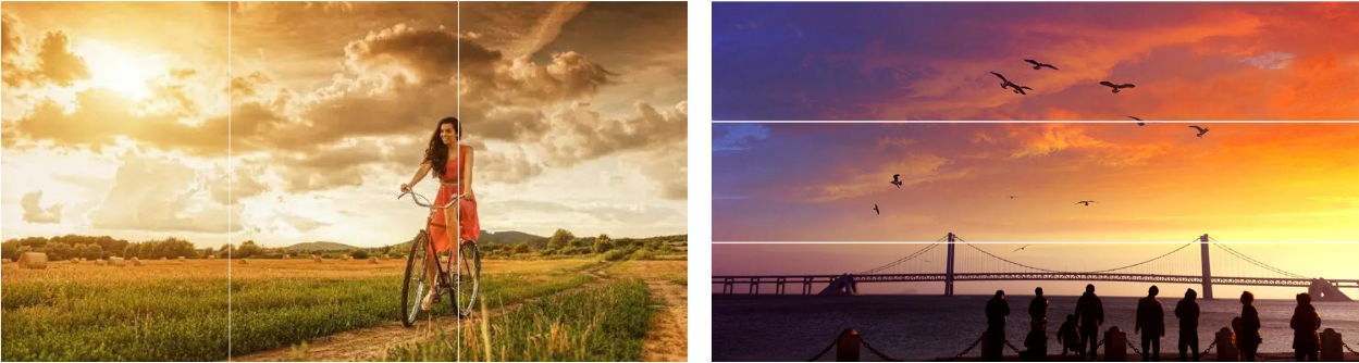 三分线构图示例