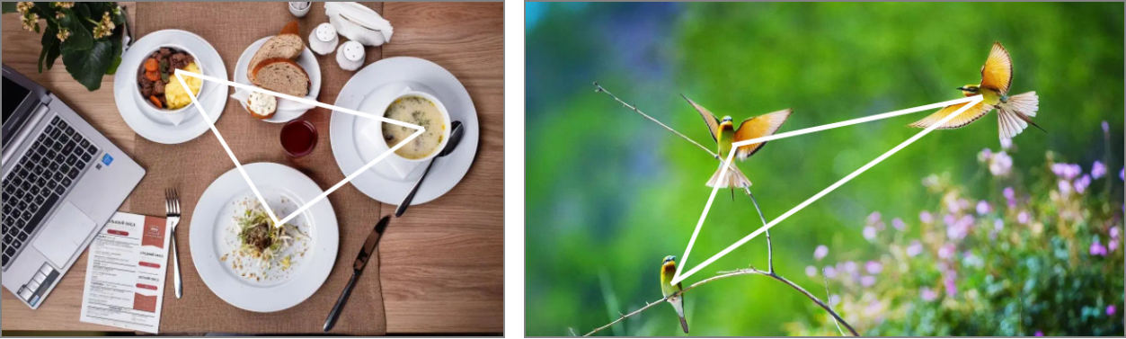 三角形构图示例